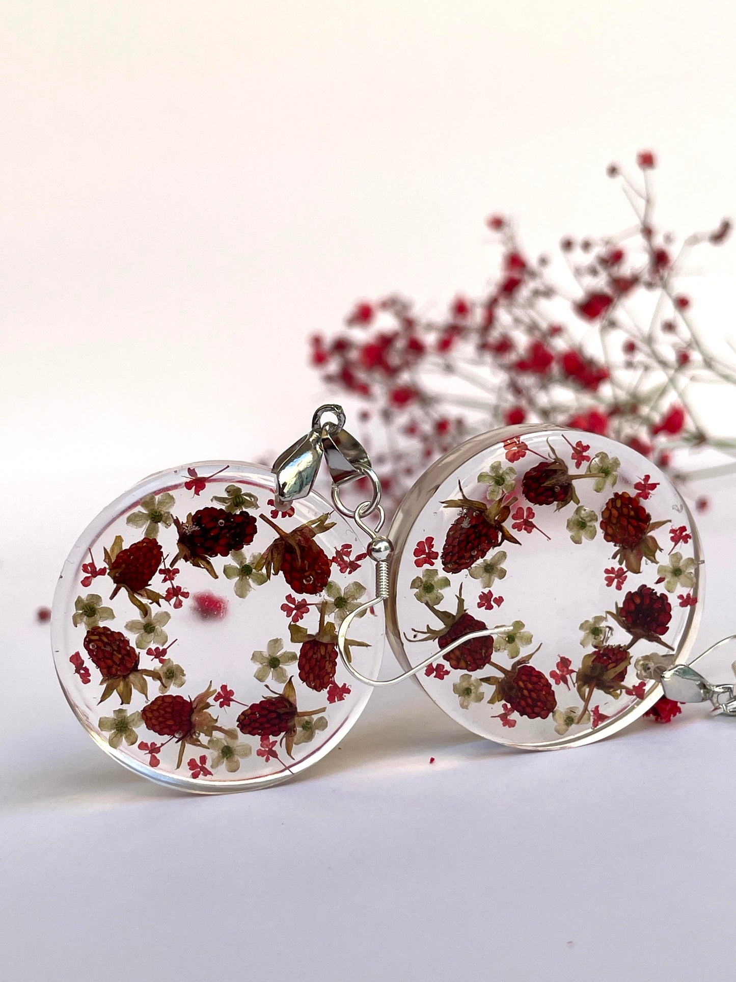 Strawberry earrings