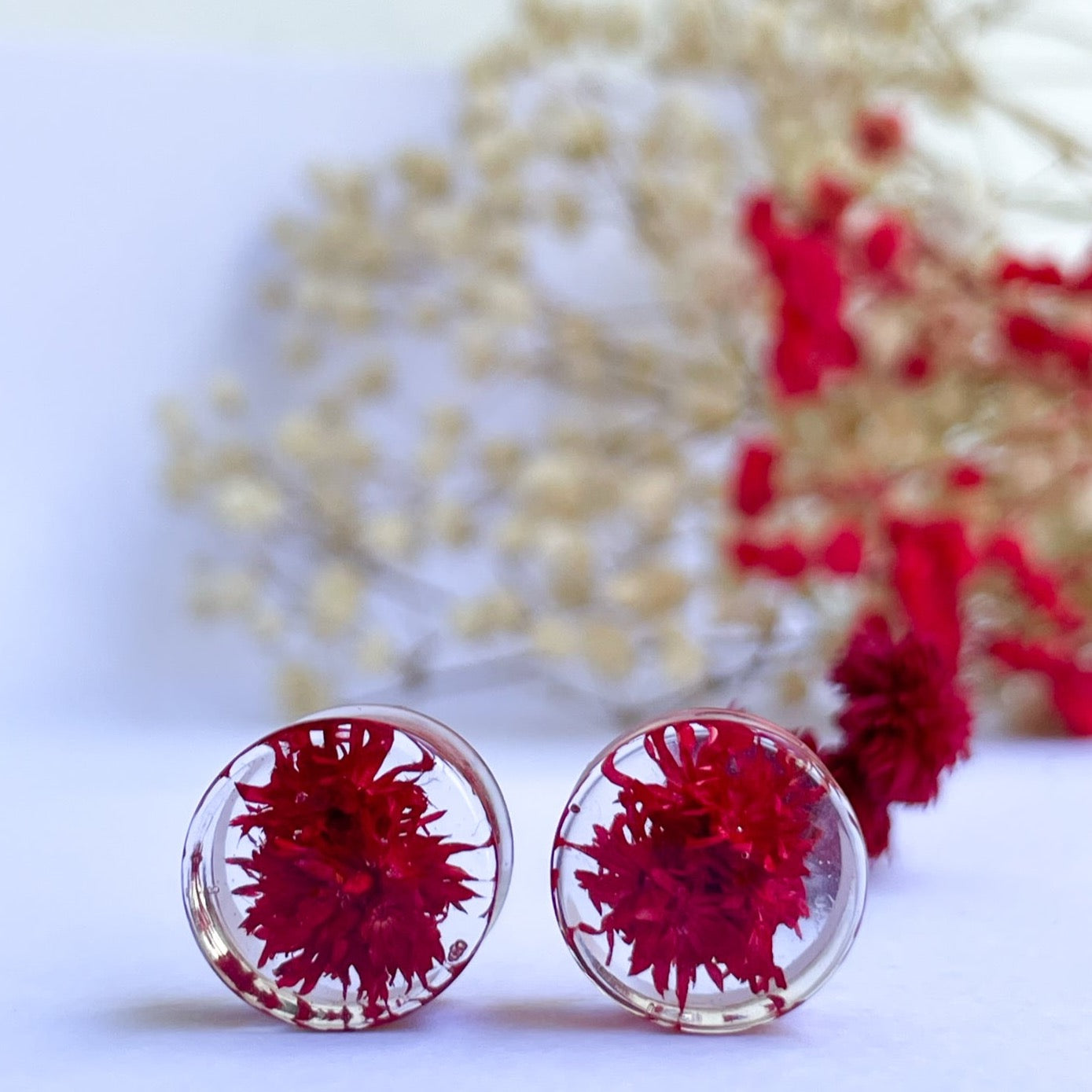 Red flower gauges