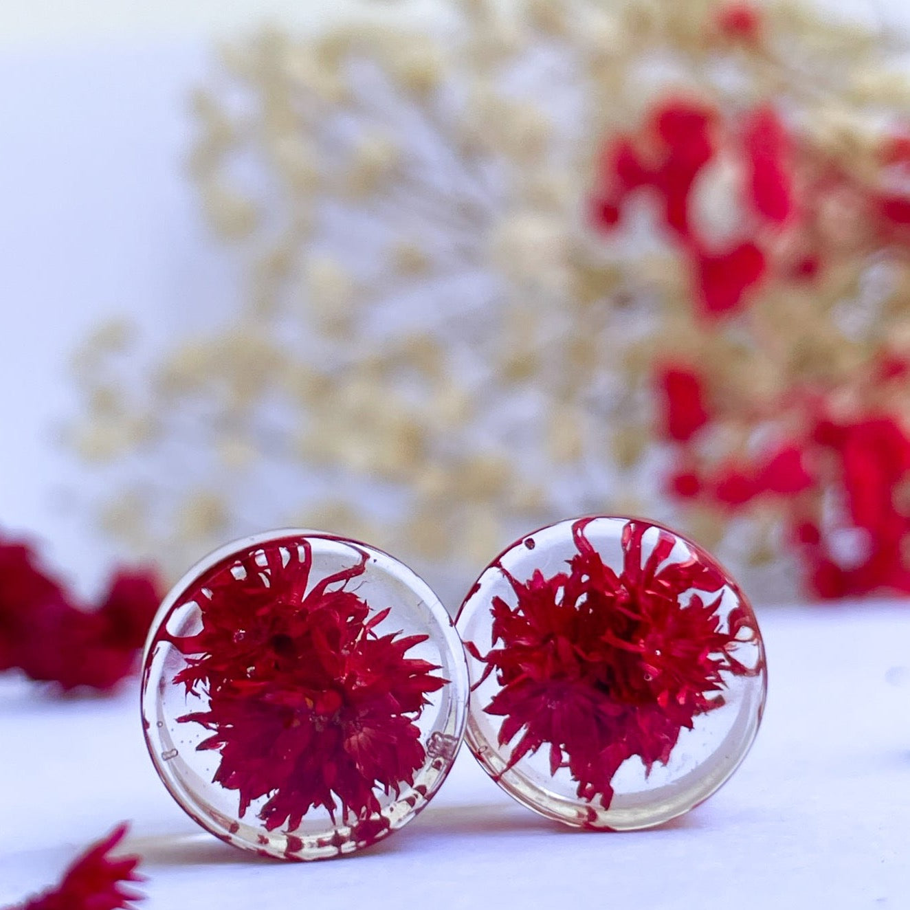 Red flower gauges